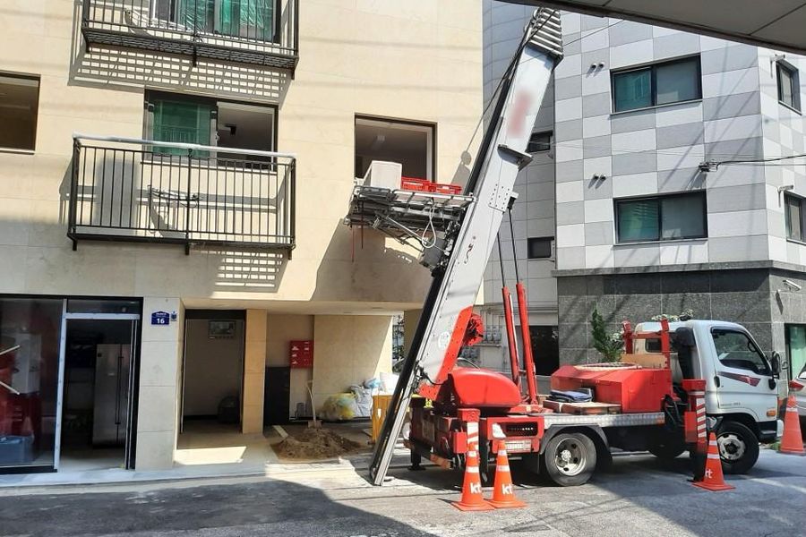 마포구 작업 현장 기록