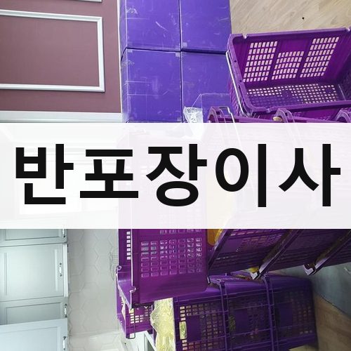 서울 서남·서북 반포장이사 장거리이사